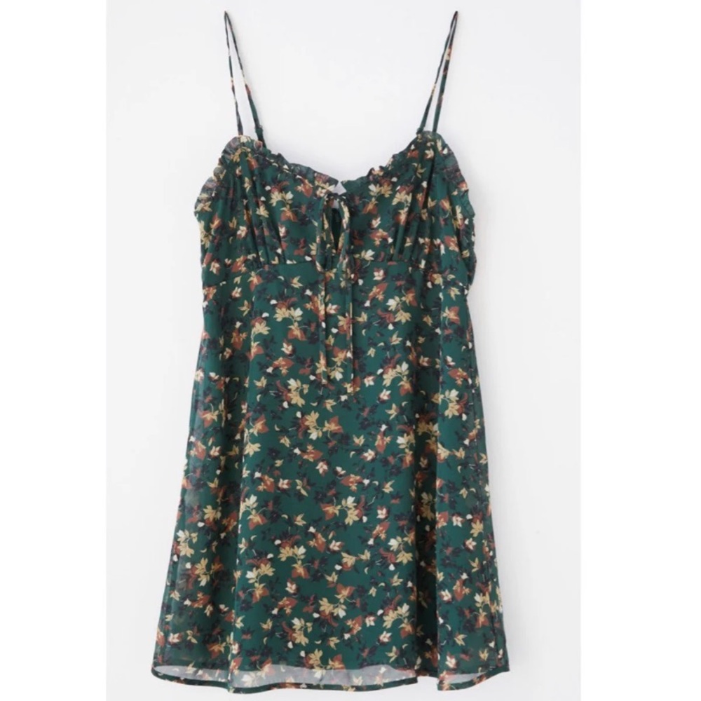 UO floral chiffon dress